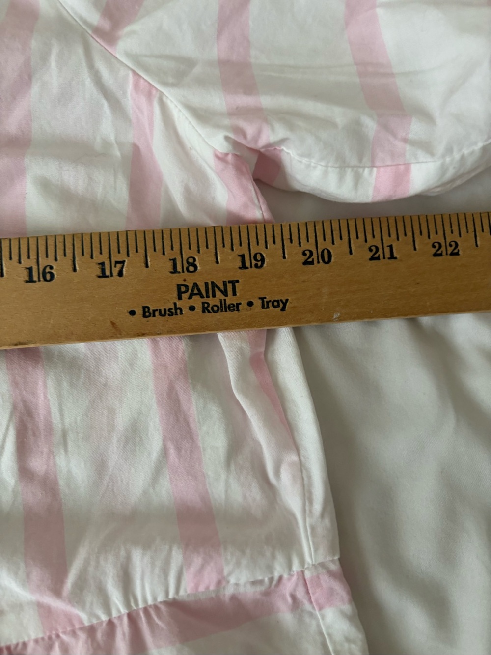 crown & ivy White and Light Pink Striped Maxi Dress - Picture 7 of 7